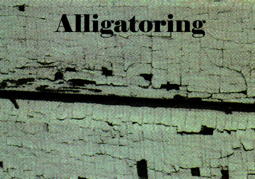 Alligatoring