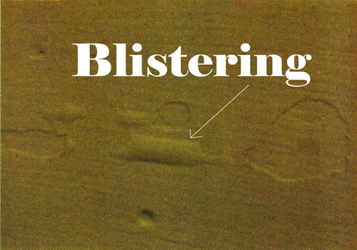 Blistering