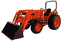 orange tractor